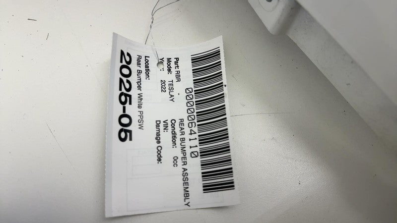 ⭕ 2020-2024 Tesla Model Y MY Rear Bumper Cover w/ Sensor Holes OEM Whi