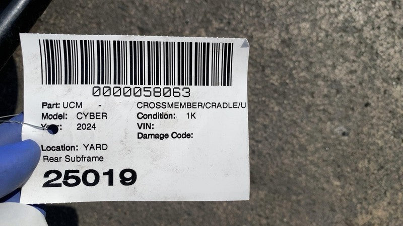 125056200A ⭕24-25 Tesla Cybertruck Rear Suspension Subframe Cradle Crossmember 1250562-00-A