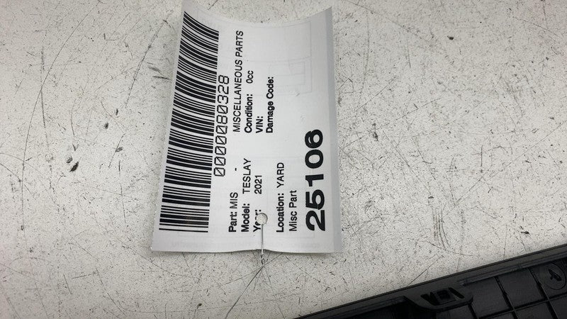 149400900C ⭕ 2020-2024 Tesla Model Y MY Rear Bumper Fascia Tow Hitch Cap Cover 1494009-00-C