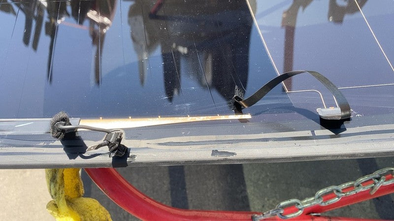 ⭕ 2024-2025 Tesla Model 3 M3 Rear Backlite Panoramic Roof Glass OEM 17