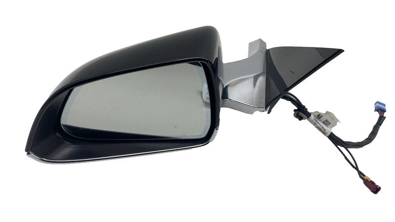 ⭕17-20 Tesla Model 3 Left Exterior Rear View Door Mirror Black PBSB 11