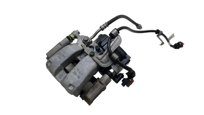 ⭕ 2017-2025 Tesla Model 3 Rear Right Caliper + Brake Hose Line BASE 10