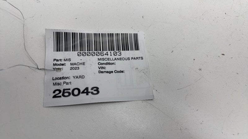 LJ8BR253H10AD ⭕ 21-24 Mustang Mach-E Front Door Body Weatherstrip Rubber Seal LJ8B-R253H10-AD