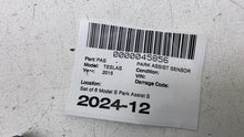 ⭕ 12-20 Model S X SET of 6 Bumper Parking Assist Sensor Silver PPTI 1048473-14-A