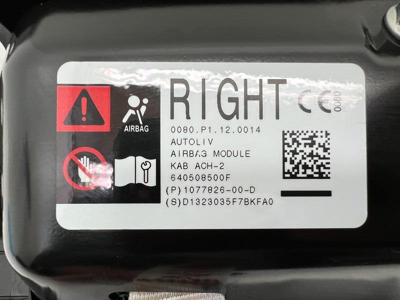 107782600D ⭕ 2017-2023 Model 3 Y Passenger Side Lower Knee Safety Airbag Right 1077826-00-D