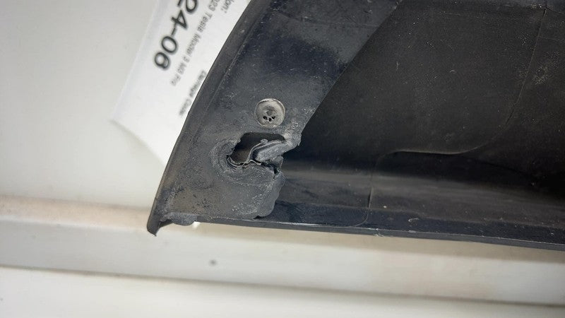 ⭕ 2017-2023 Tesla Model 3 Front Bumper Lower Valance Under Tray Diffus