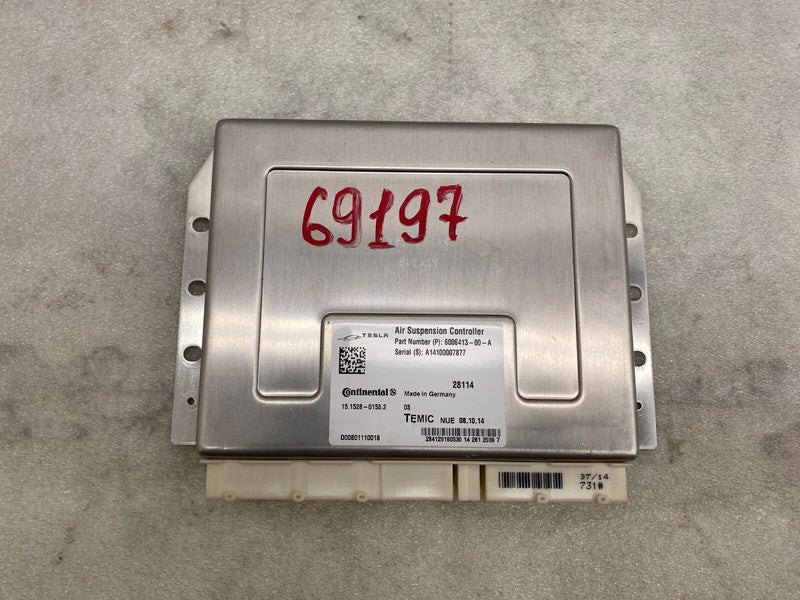 600641300A ⭕ 12-15 Model S Active Suspension Electronic Controller Processor 6006413-00-A