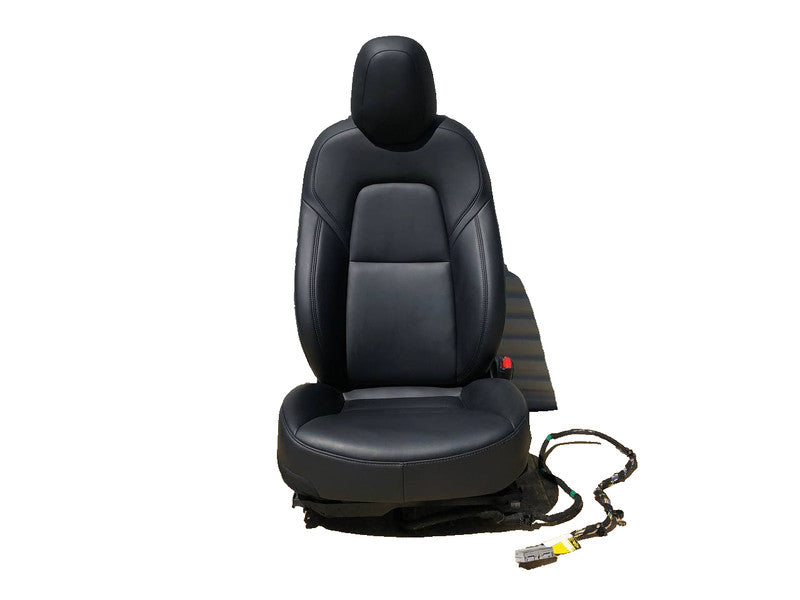 ⭕ 17-22 Tesla Model 3 Y Front Passenger Side 1st Row Seat Black Right Assembly