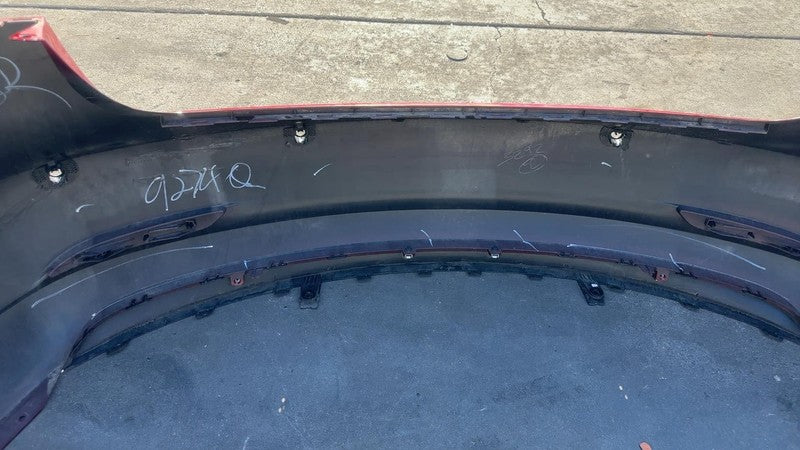 ⭕ 2017-2022 Tesla Model 3 Rear Bumper Cover w/ Park Sensor & Harness Red - PPMR