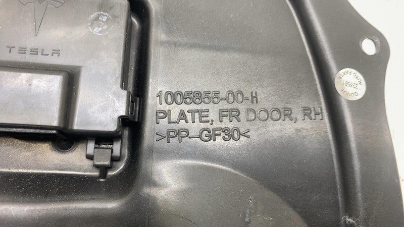 ⭕ 2012-2020 Model S Front Right Door Plate Panel w/ Conttrol Module 10