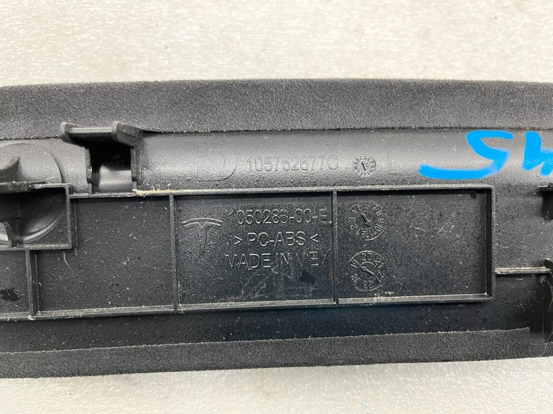 ⭕2016-2020 Tesla Model X Front Left Windshield Sun Visor Trim Bezel 10