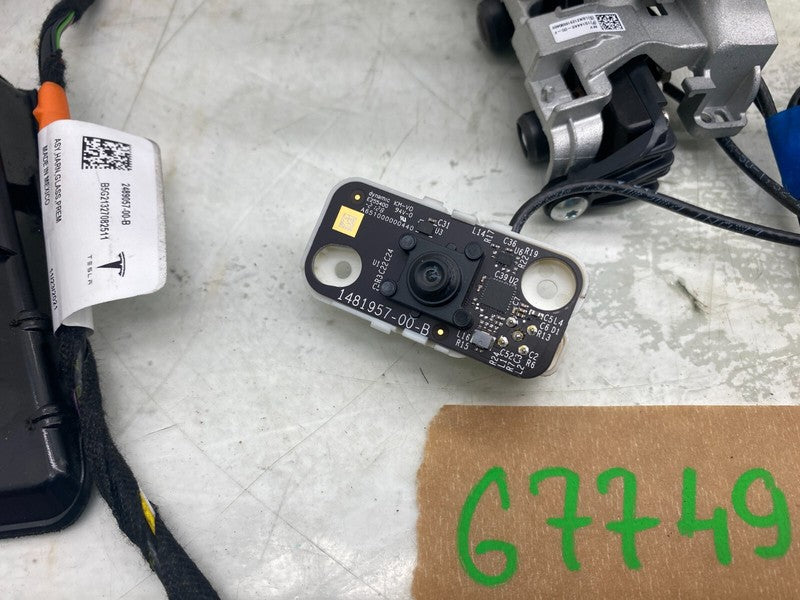 ⭕ 20-24 Model Y MY Mirror + Indoor & Triple Camera Harness + Cover 151