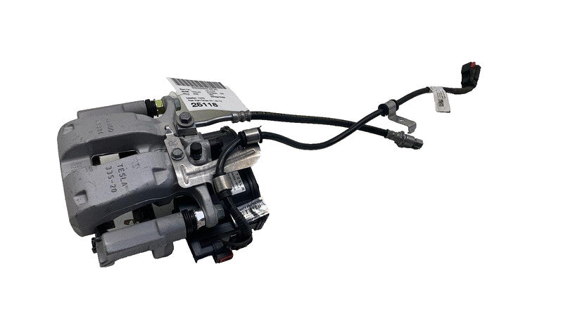 ⭕ 2017-2025 Tesla Model 3 Rear Right Caliper + Brake Hose Line BASE 10