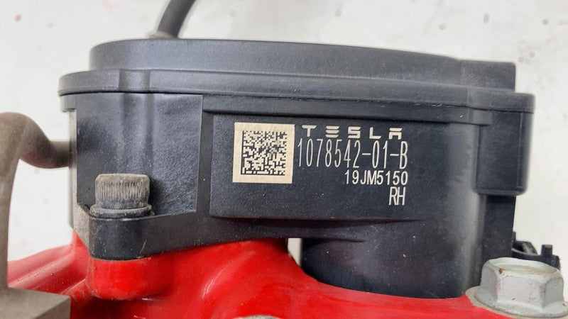 ⭕ 19-20 Model X SET of Brake Caliper Red w/ Hose Line 1078541-01-B/107