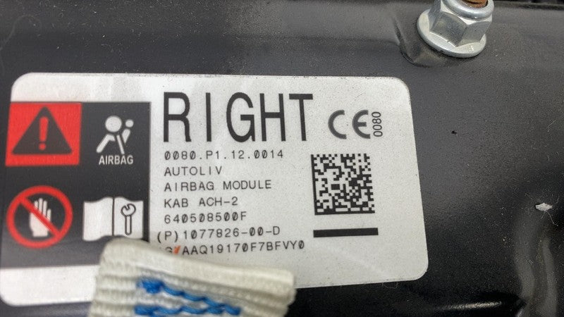 ⭕ 17-23 Tesla Model Y 3 Right Knee Airbag Passenger Safety Module 1077