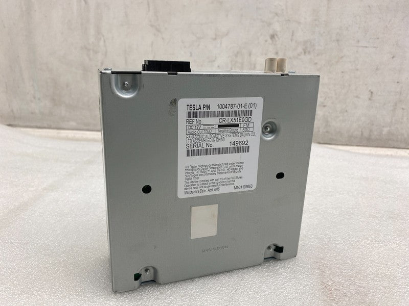 100478701E ⭕ 16-20 Tesla Model S Satellite HD Radio Receiver Tuner Module Unit 1004787-01-E