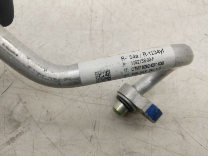 1092158 00 F ⭕ 2017-2023 Tesla Model 3 M3 A/C Air Conditioner Pipe Line Tube Discharge Hose