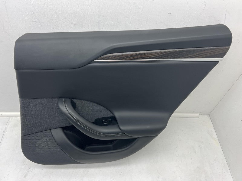 2021-2023 Tesla Model S Rear Passenger Side Panel Door Trim Card Right Assembly