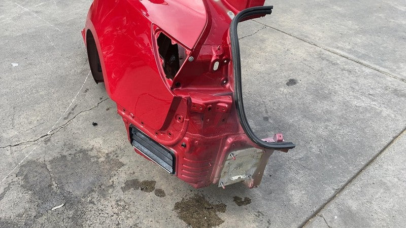 ⭕ 2017-2020 Tesla Model 3 Rear Left Quarter Panel Structural Frame Cut Red PPMR