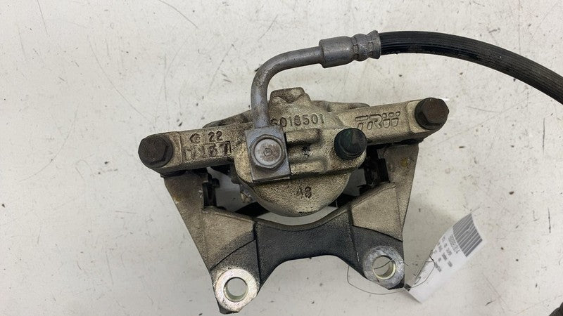 ⭕ 2007-2018 Jeep Wrangler Rear Driver Side Caliper w/ Brake Hose Line Left OEM