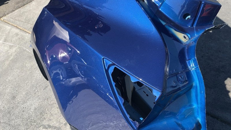 ⭕ 2024 2025 Tesla Model 3 Rear Left Quarter Panel Structural Frame Cut Blue PPSB