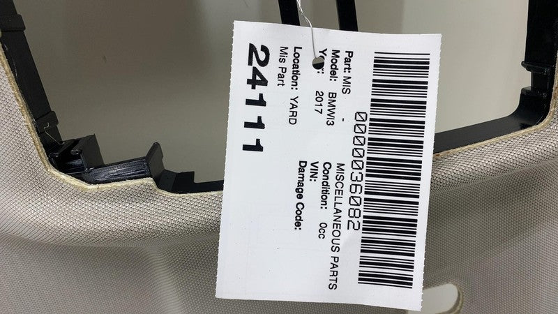 ⭕ 2014-2020 BMW i3 Interior Headliner Cover Trim Panel Assembly Gray 1