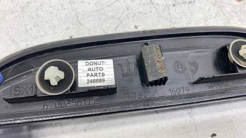 ⭕ 2014-2020 Maserati Ghibli Rear Left Door Quarter Molding Trim Cover 