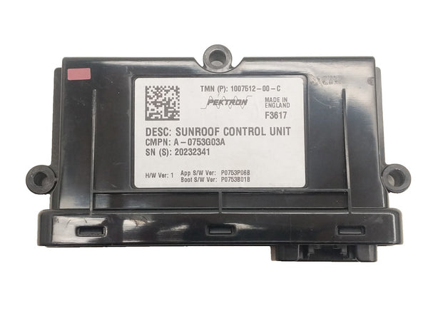 ⭕ 16-20 Model S MS Sunroof Controller Moon Roof Control Module Unit 1007512-00-C