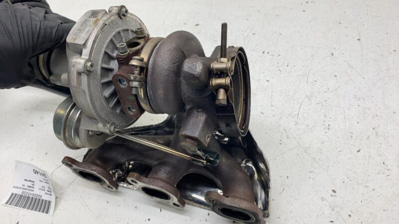 297712 ⭕17-20 Maserati Levante Left Turbocharger 3.0 Turbo Charger Manifold w/ Hose AWD