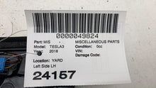 2017-2023 Tesla Model 3 Left B-Pillar Applique Glass Trim Molding w/ Camera LH