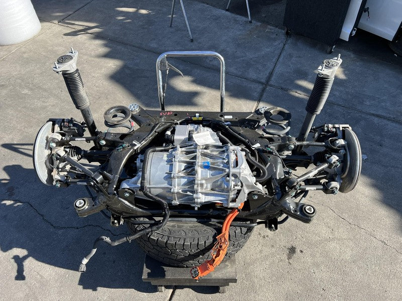 1120980-00-B 2017-2020 Tesla Model 3 M3 Rear Engine Motor Drive Unit w/ Subframe & Suspension