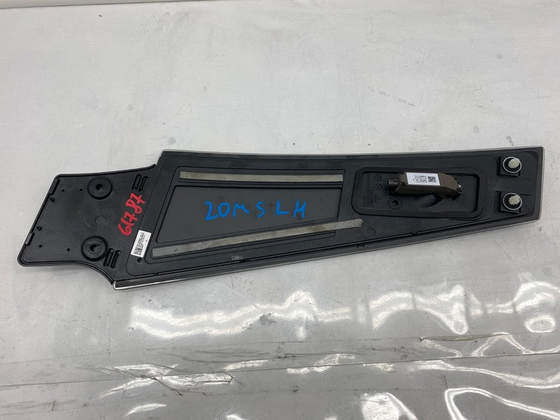106910400D ⭕ 16-20 Model S Driver Side B-Pillar Applique Glass & Camera Left 1092306-00-G