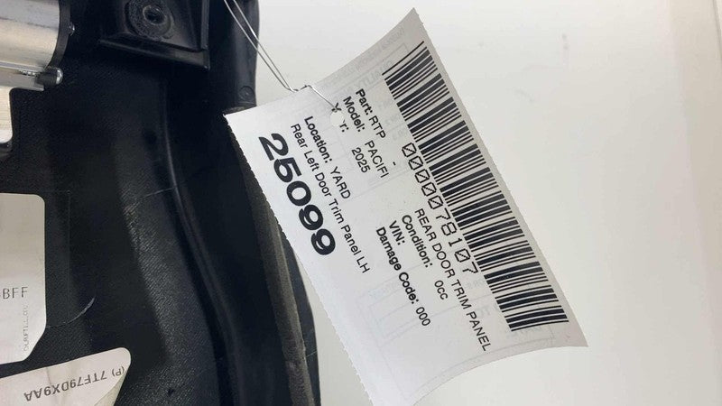 ⭕2017-2025 Chrysler Pacifica Rear Driver Side Sliding Door Panel Trim Cover Left