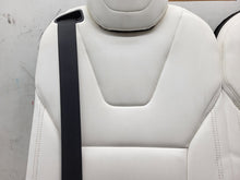 ⭕ 2016-2020 Tesla Model X Rear Left & Right 3rd Row Seat Upper Cushion White OEM
