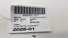 2012-2015 Tesla Model S MS Rear Passenger Side Exterior Door Handle Outer Right