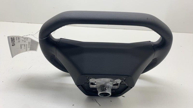 169255100D ⭕ 24-25 Tesla Cybertruck Front Driver Steering Wheel Square Black 1692551-00-D