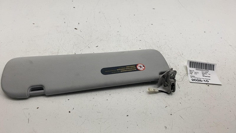 ⭕ 17-23 Tesla Model 3 Front Passenger Side Windshield Sun Visor Sunvis