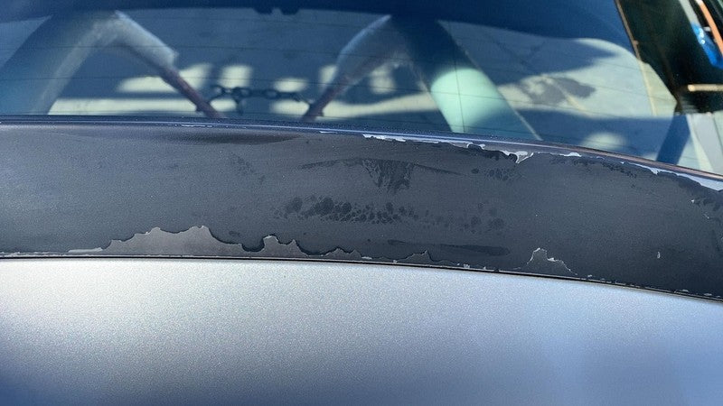 2011-2014 Porsche Cayenne S Rear Trunk Hatch Tailgate Liftgate Shell Silver LX7W