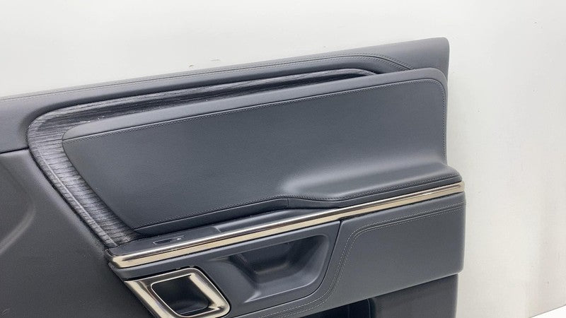 PT00001155 ⭕ 2022-2024 Rivian R1T R1S Front Right Door Trim Panel Black Mountain PT00001155