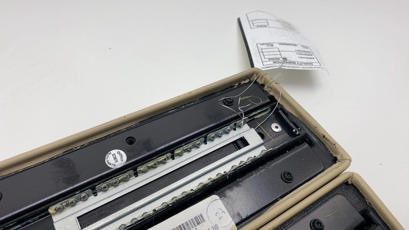 2012-2015 Tesla Model S MS PAIR Left & Right Center Console Armrest Pa