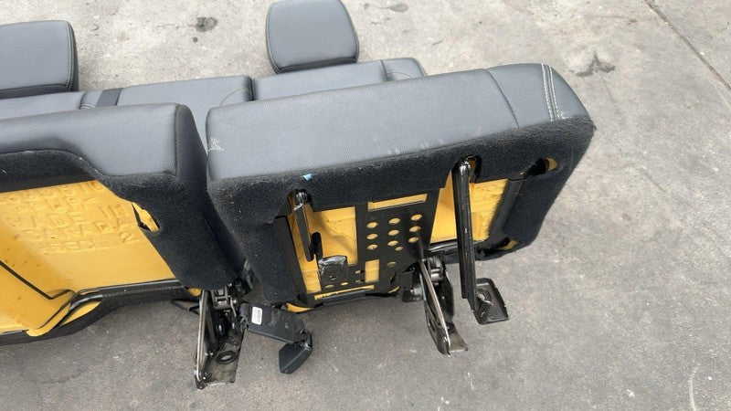 ⭕ 2011-2017 Jeep Wrangler Rear Left & Right 2nd Row Seat Black Leather Assembly