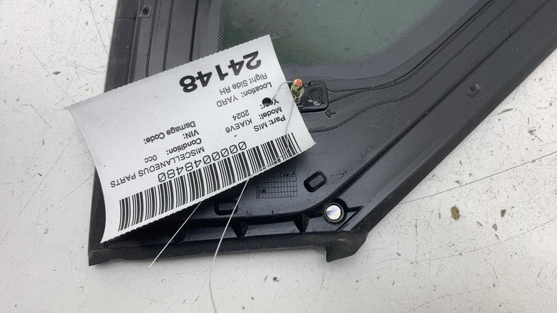 87820CV100 2022 2023 2024 Kia EV6 Rear Passenger Side Quarter Fixed Window Glass Right RH