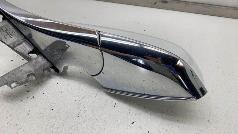 6005864-00-F 2012-2015 Tesla Model S MS Left Exterior Rear View Door Mirror LH  White PPSW