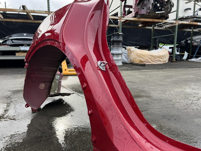 ⭕ 2020-2023 Tesla Model Y Rear Right Quarter Panel Structural Cutout RH Red PPMR