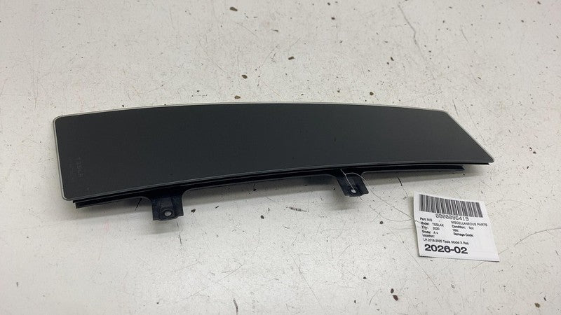 ⭕ 2016-2025 Tesla Model X Rear Left Side Exterior Door Glass Pillar 10