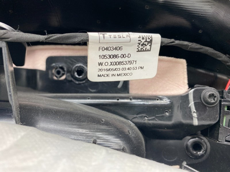 ⭕ 16-20 Tesla Model X Front Passenger Side Door Panel Trim Card Right 