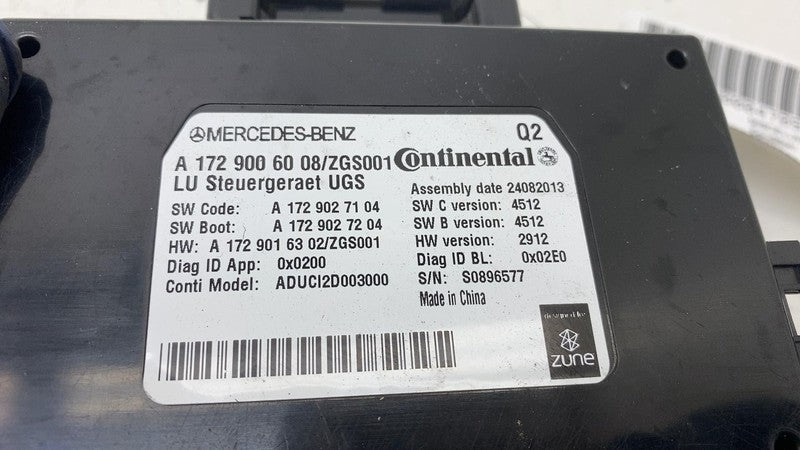 A 172 900 60 08 ⭕ 2010-2016 Mercedes Benz E350 E-Class Communication Control Module Assembly OEM