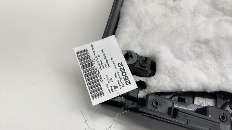 1514765-99-B ⭕21-23 Tesla Model 3 Front Passenger Side Door Panel Trim Card Left 1514765-99-B