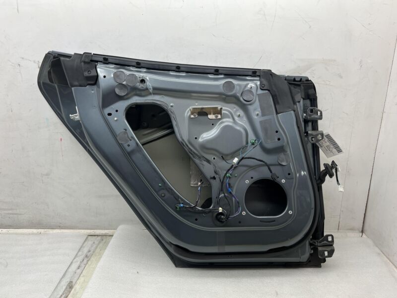 2012-2015 Tesla Model S Rear Driver Side Door Shell Panel Left Assy Gray - PMTG