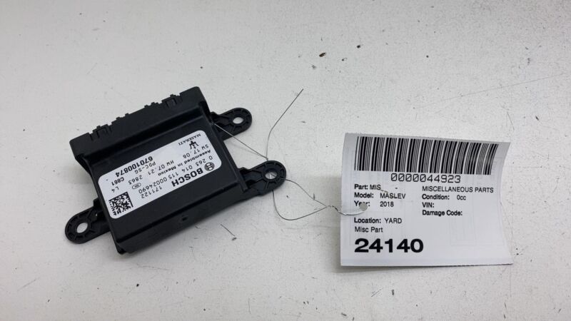 670100874 ⭕ 2017-2020 Maserati Levante Park Parking Assist Control Module Unit 670100874